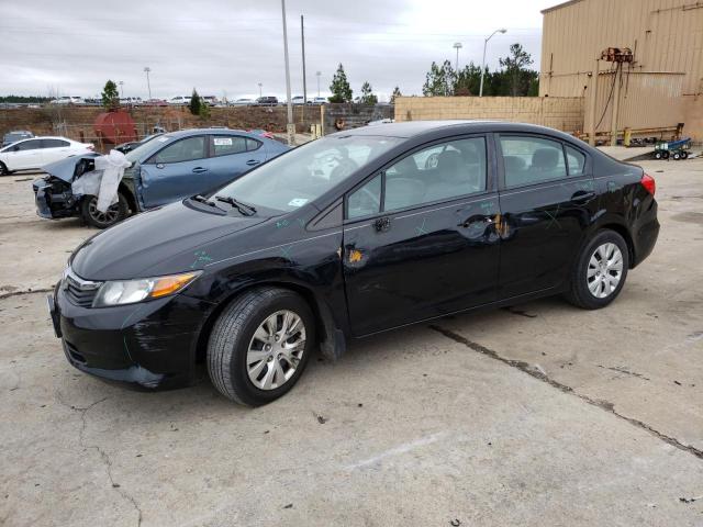 HONDA CIVIC LX 2012 with VIN 19XFB2F57CE043958 - Photo from auction