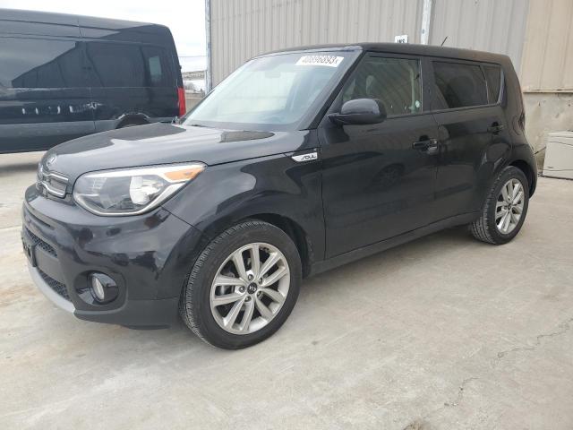 KIA SOUL + 2019 with VIN KNDJP3A52K7920055 - Photo from auction