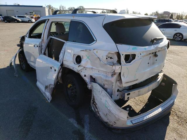 Photo 2 from auction – 2015 TOYOTA HIGHLANDER with VIN 5TDKKRFH0FS115966