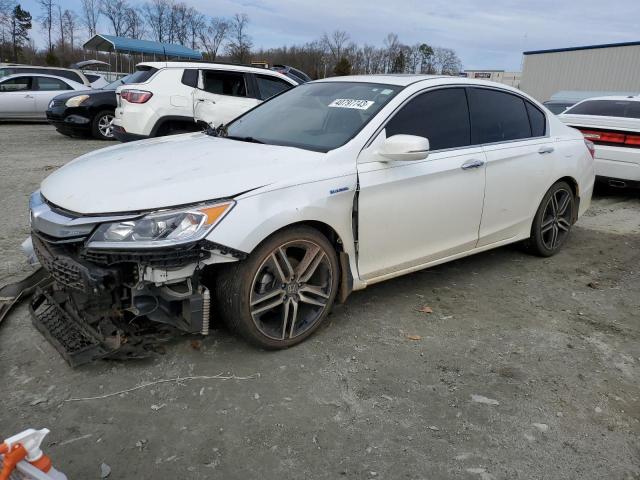 HONDA ACCORD HYB 2017 with VIN JHMCR6F59HC000970 - Photo from auction