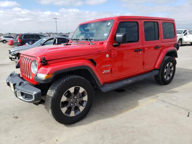 JEEP WRANGLER U 2018 with VIN 1C4HJXEN2JW302689 - Photo from auction