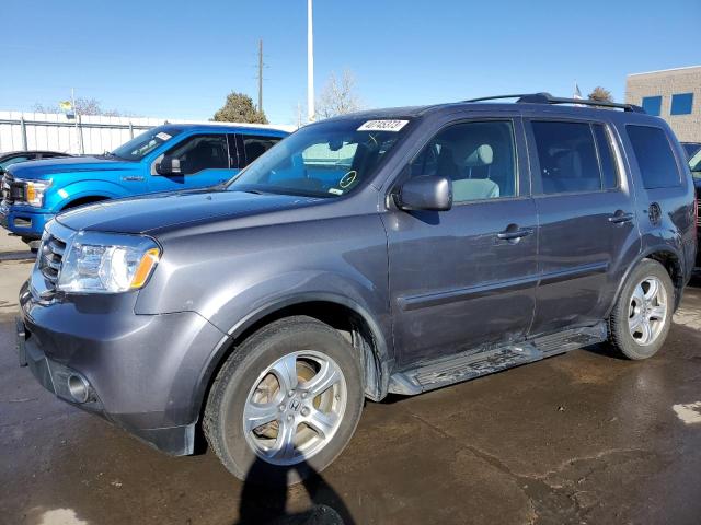 HONDA PILOT EXL 2014 with VIN 5FNYF4H62EB017974 - Photo from auction