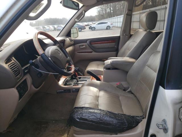 Photo 7 from auction – 2000 LEXUS LX 470 with VIN JT6HT00W6Y0091163