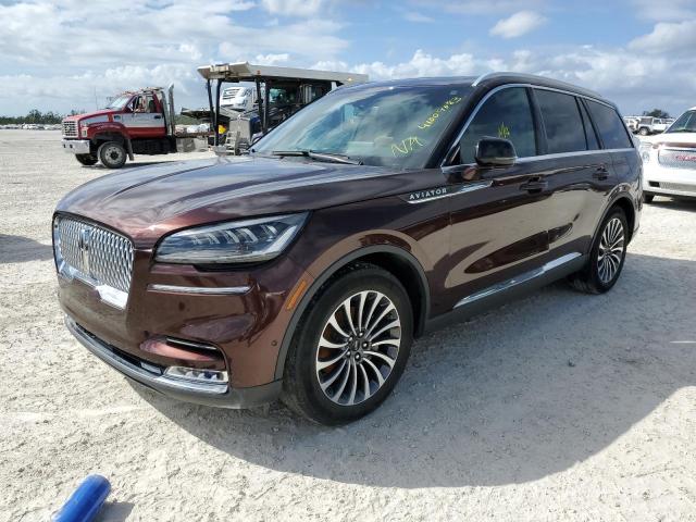 Photo 1 from auction – 2020 LINCOLN AVIATOR RE with VIN 5LM5J7WC1LGL19344
