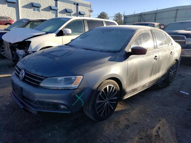 VOLKSWAGEN JETTA SE 2015 with VIN 3VWB17AJ3FM219933 - Photo from auction