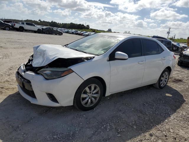 TOYOTA COROLLA L 2015 with VIN 2T1BURHE3FC303984 - Photo from auction