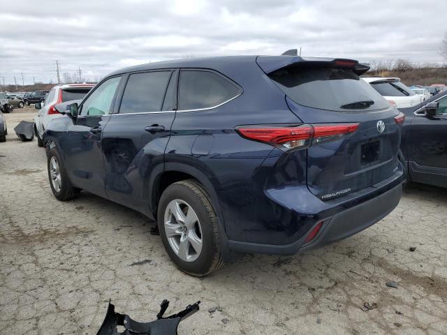 Photo 2 from auction – 2022 TOYOTA HIGHLANDER with VIN 5TDBZRBH7NS245341