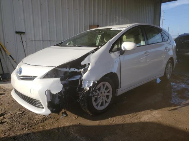 TOYOTA PRIUS V 2014 with VIN JTDZN3EU8E3330352 - Photo from auction