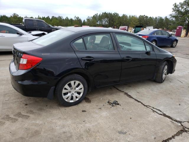 Photo 3 from auction – 2012 HONDA CIVIC LX with VIN 19XFB2F57CE043958