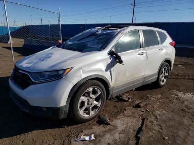 HONDA CR-V EX 2019 with VIN 7FARW1H54KE035497 - Photo from auction