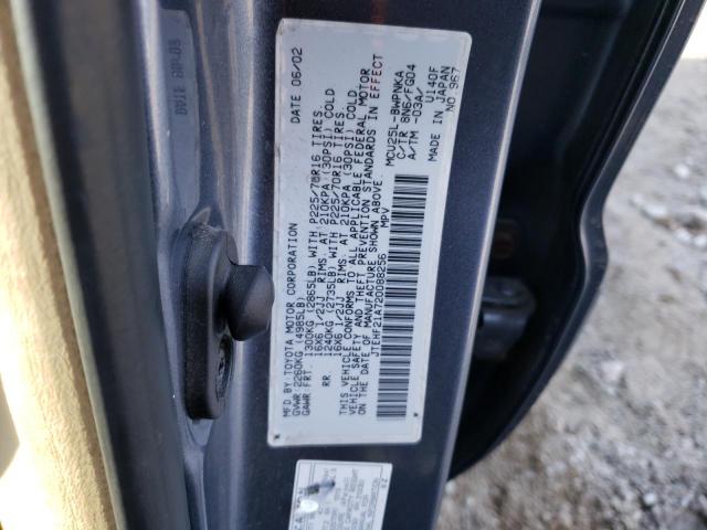 Photo 14 from auction – 2002 TOYOTA HIGHLANDER with VIN JTEHF21A720088256