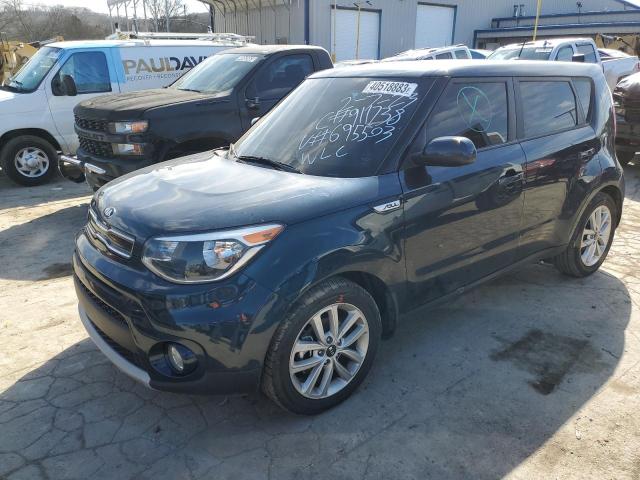 KIA SOUL + 2019 with VIN KNDJP3A55K7695503 - Photo from auction