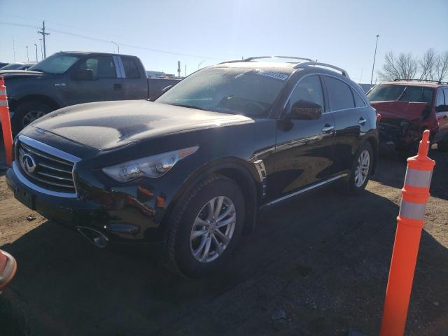 INFINITI FX37 2013 with VIN JN8CS1MW4DM170294 - Photo from auction