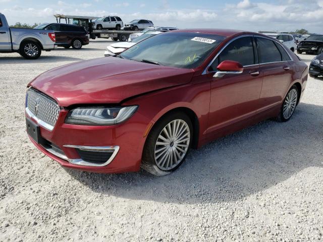 LINCOLN MKZ RESERV 2017 with VIN 3LN6L5E98HR606403 - Photo from auction