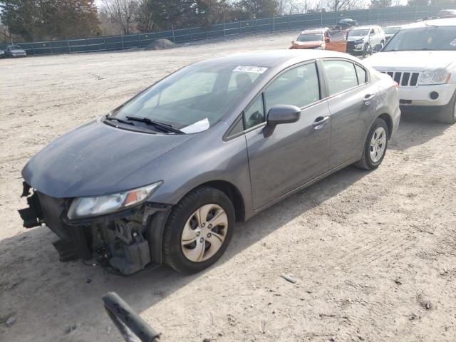 Photo 1 from auction – 2015 HONDA CIVIC LX with VIN 19XFB2F56FE002595