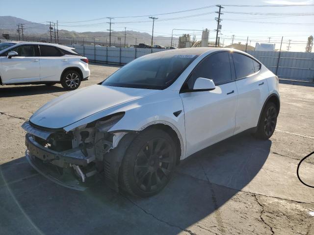 TESLA MODEL Y 2021 with VIN 5YJYGDEE6MF066084 - Photo from auction