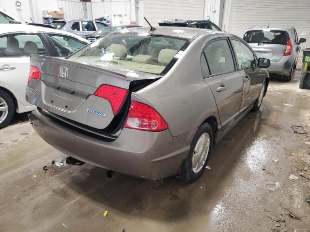 Photo 3 from auction – 2008 HONDA CIVIC HYBR with VIN JHMFA36228S011520