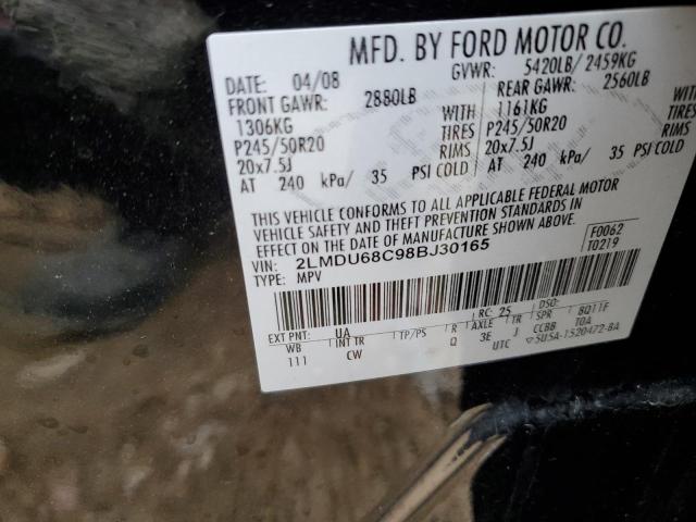 Photo 14 from auction – 2008 LINCOLN MKX with VIN 2LMDU68C98BJ30165