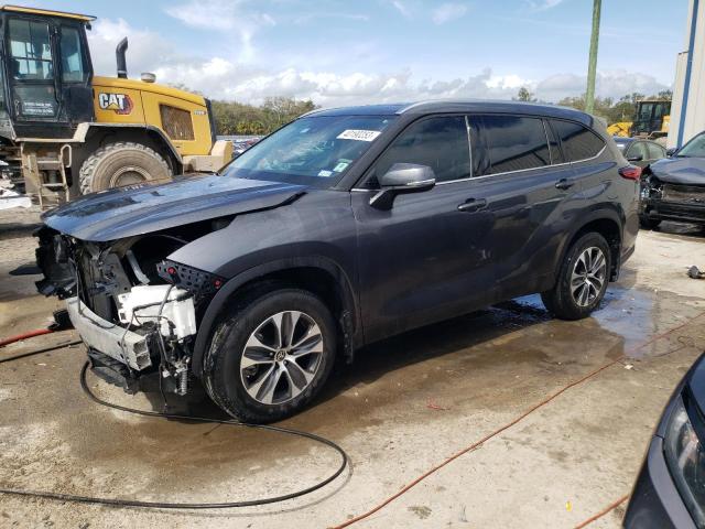 TOYOTA HIGHLANDER 2021 with VIN 5TDGZRAHXMS033099 - Photo from auction