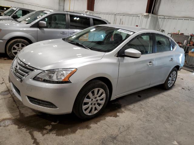 NISSAN SENTRA S 2013 with VIN 1N4AB7AP3DN904085 - Photo from auction
