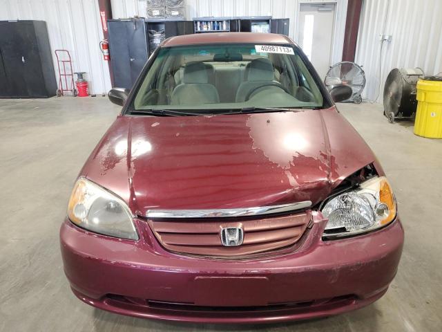 Photo 5 from auction – 2002 HONDA CIVIC LX with VIN 1HGES16562L052549