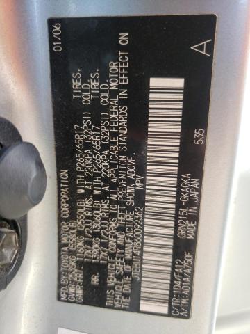 Photo 14 from auction – 2006 TOYOTA 4RUNNER SR with VIN JTEBU14R860092362