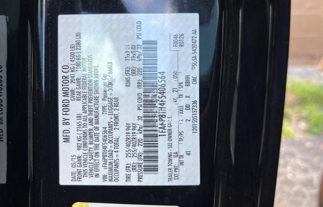 Photo 10 from auction – 2015 FORD MUSTANG with VIN 1FA6P8TH4F5406564