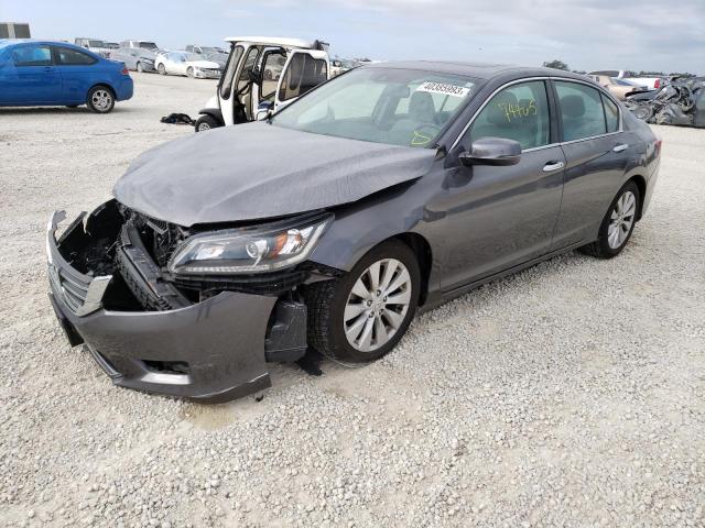 HONDA ACCORD EXL 2014 with VIN 1HGCR2F80EA012339 - Photo from auction