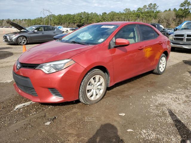 TOYOTA COROLLA L 2014 with VIN 5YFBURHE1EP122039 - Photo from auction