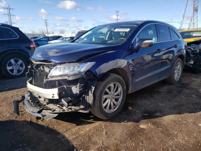 ACURA RDX TECHNO 2017 with VIN 5J8TB4H51HL037858 - Photo from auction