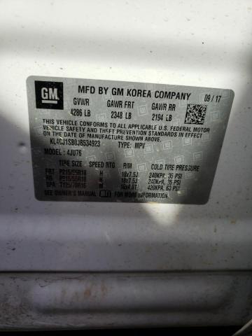 Photo 14 from auction – 2018 BUICK ENCORE SPO with VIN KL4CJ1SB0JB534923
