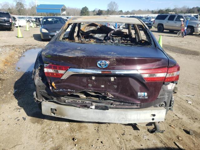 Photo 6 from auction – 2014 TOYOTA AVALON HYB with VIN 4T1BD1EB0EU030611