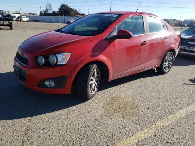 CHEVROLET SONIC LT 2012 with VIN 1G1JC5SH3C4119792 - Photo from auction