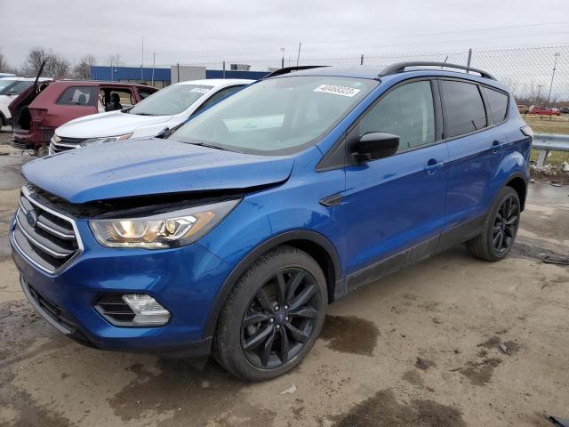 FORD ESCAPE SE 2018 with VIN 1FMCU9GD8JUB40513 - Photo from auction