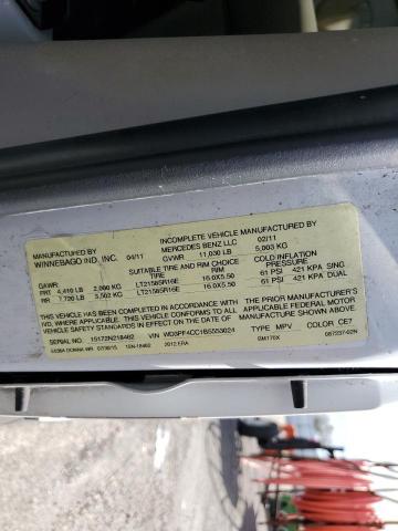 Photo 10 from auction – 2011 MERCEDES-BENZ SPRINTER 3 with VIN WD3PF4CC1B5553024