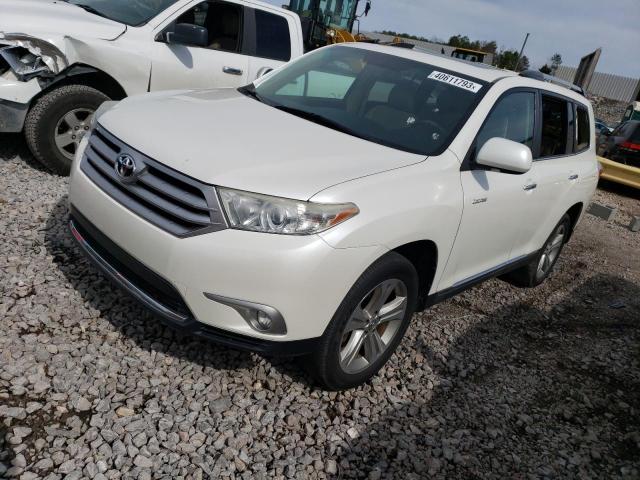 TOYOTA HIGHLANDER 2013 with VIN 5TDYK3EH6DS127125 - Photo from auction