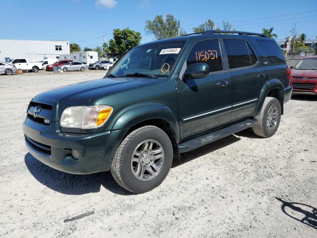 TOYOTA SEQUOIA SR 2007 with VIN 5TDZT34A87S295293 - Photo from auction