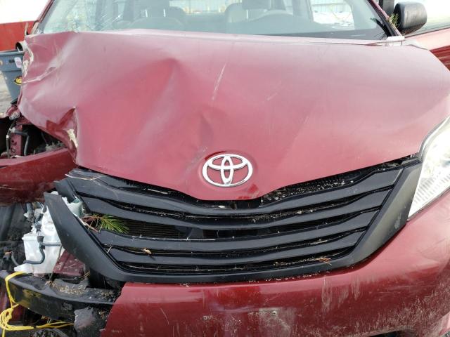 Photo 12 from auction – 2012 TOYOTA SIENNA with VIN 5TDZK3DC6CS270441