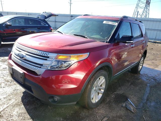 FORD EXPLORER X 2014 with VIN 1FM5K8D83EGA42025 - Photo from auction