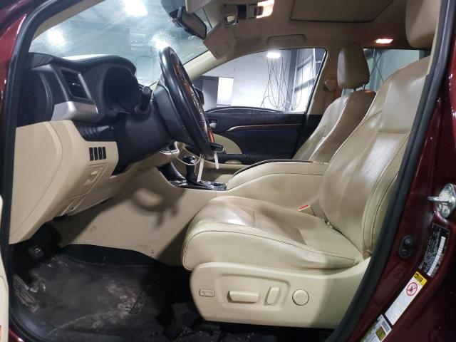 Photo 7 from auction – 2015 TOYOTA HIGHLANDER with VIN 5TDDKRFH7FS075961