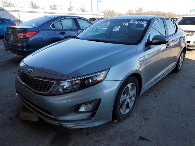 KIA OPTIMA HYB 2015 with VIN KNAGM4ADXF5078077 - Photo from auction