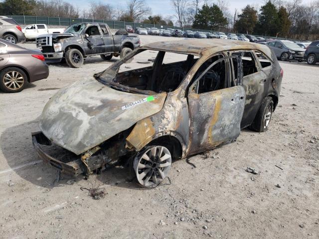 KIA SORENTO LX 2016 with VIN 5XYPG4A31GG013824 - Photo from auction