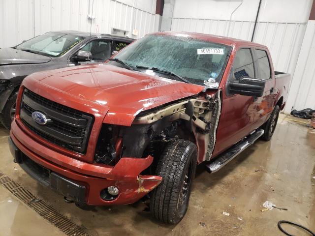 FORD F150 SUPER 2014 with VIN 1FTFW1EF1EKD97144 - Photo from auction