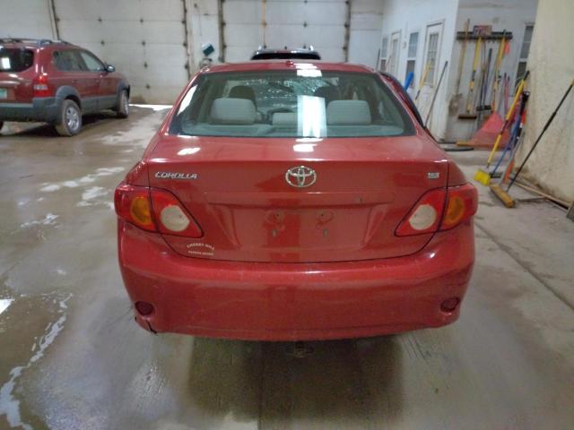 Photo 6 from auction – 2009 TOYOTA COROLLA BA with VIN 1NXBU40E69Z094757