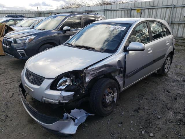 KIA RIO 5 SX 2009 with VIN KNADE243696520665 - Photo from auction