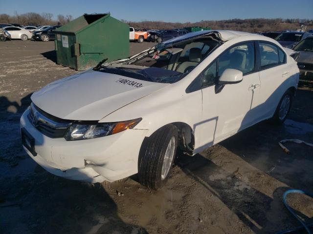 HONDA CIVIC HF 2012 with VIN 2HGFB2F67CH329033 - Photo from auction