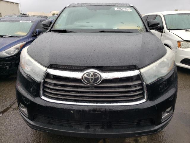 Photo 5 from auction – 2014 TOYOTA HIGHLANDER with VIN 5TDDKRFH9ES014335
