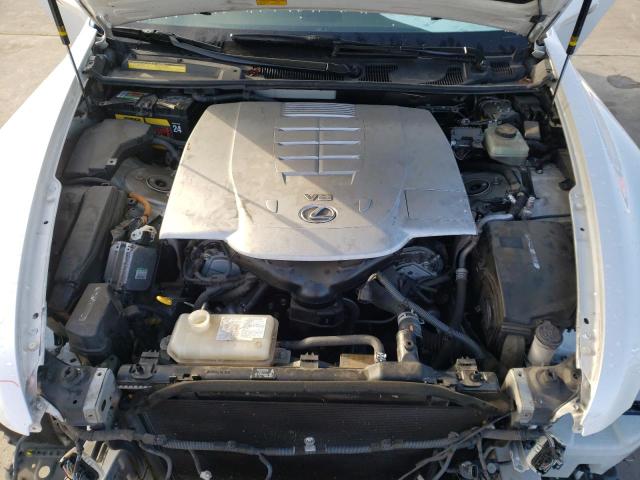 Photo 11 from auction – 2012 LEXUS LS 460 with VIN JTHBL5EF9C5111274