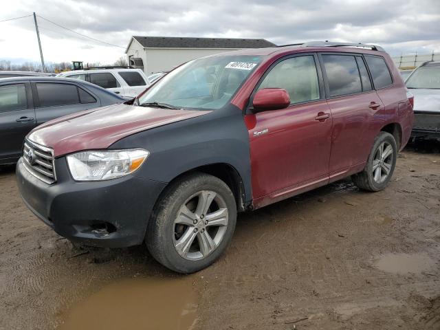 TOYOTA HIGHLANDER 2008 with VIN JTEES43A482107334 - Photo from auction