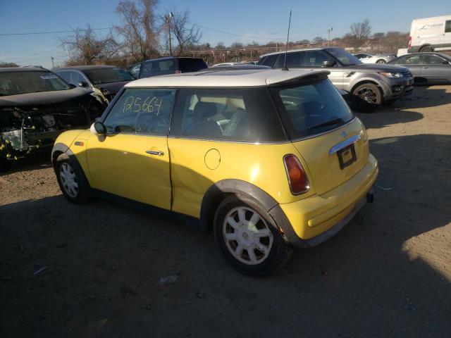 Photo 2 from auction – 2003 MINI COOPER with VIN WMWRC33443TE16988